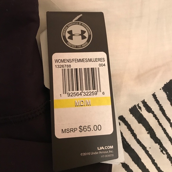 BNWT UNDER ARMOR 7/8 LEGGINGS - Picture 7 of 7